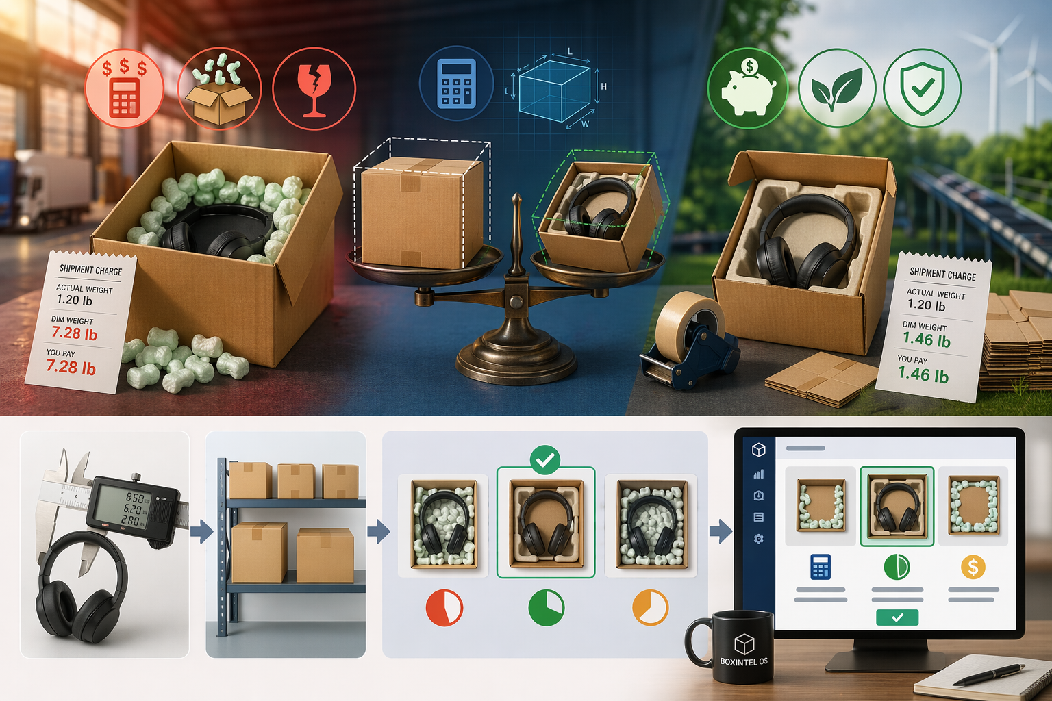 How to Choose the Right Box Size and Reduce Shipping Waste