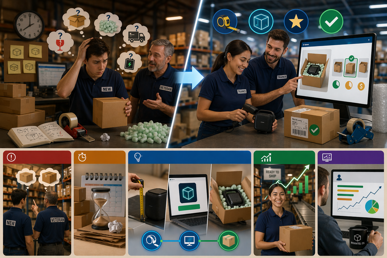 How to Train New Employees Faster on Packaging Decisions